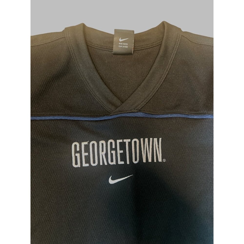 Nike Georgetown Black Team Shirt LGG Polyester Mens Sportswear
